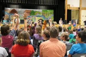 Scrag Mountain Music at Waitsfield Elementary School.