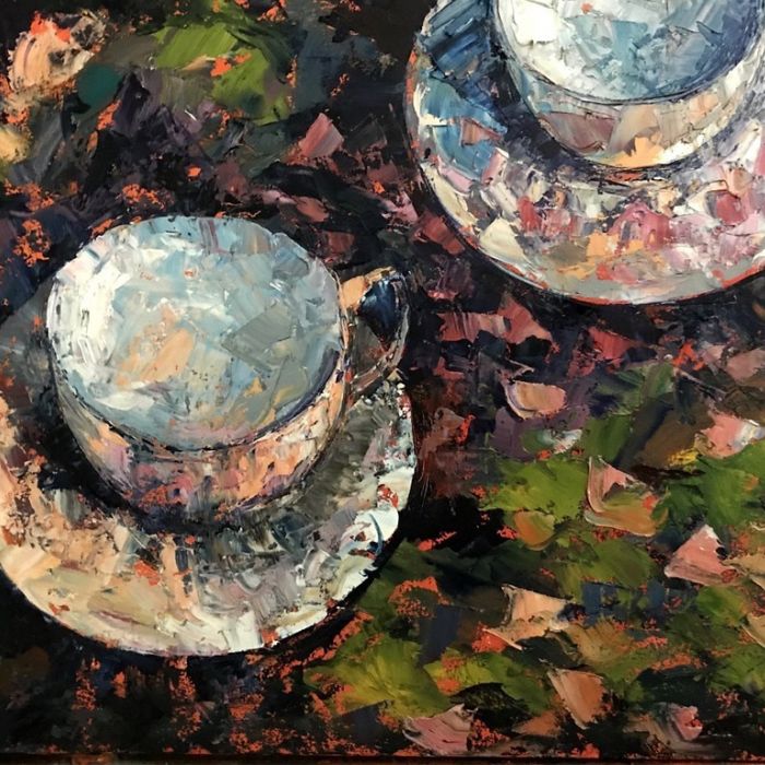 Palette knife painting deals