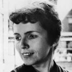 Grace Paley seen from the neck up, looking off camera.